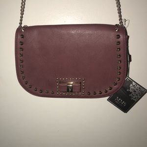 Bow Studded Crossbody Bag